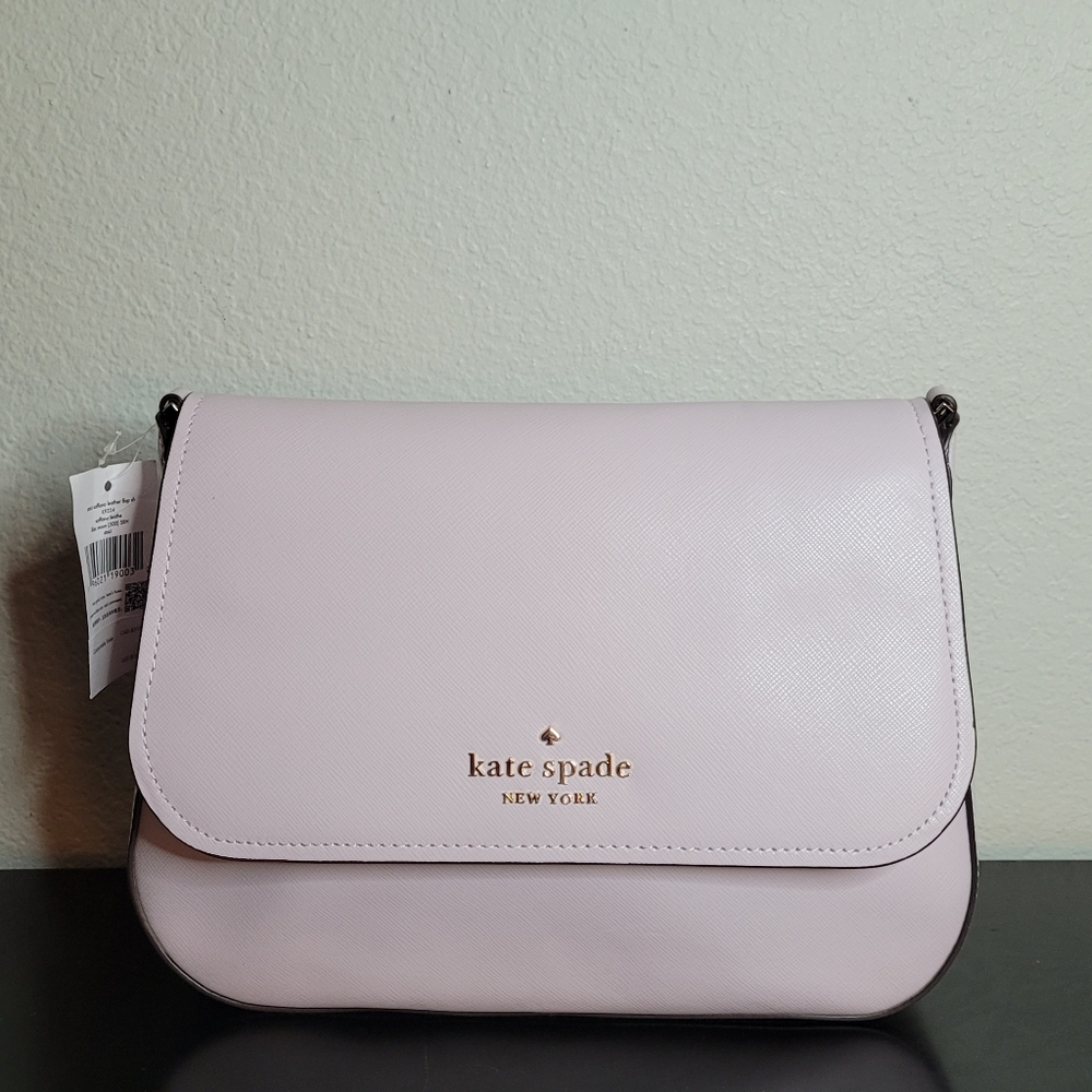 Kate spade Staci Saffiano leather flap crossbody bag - Picture 2 of 14